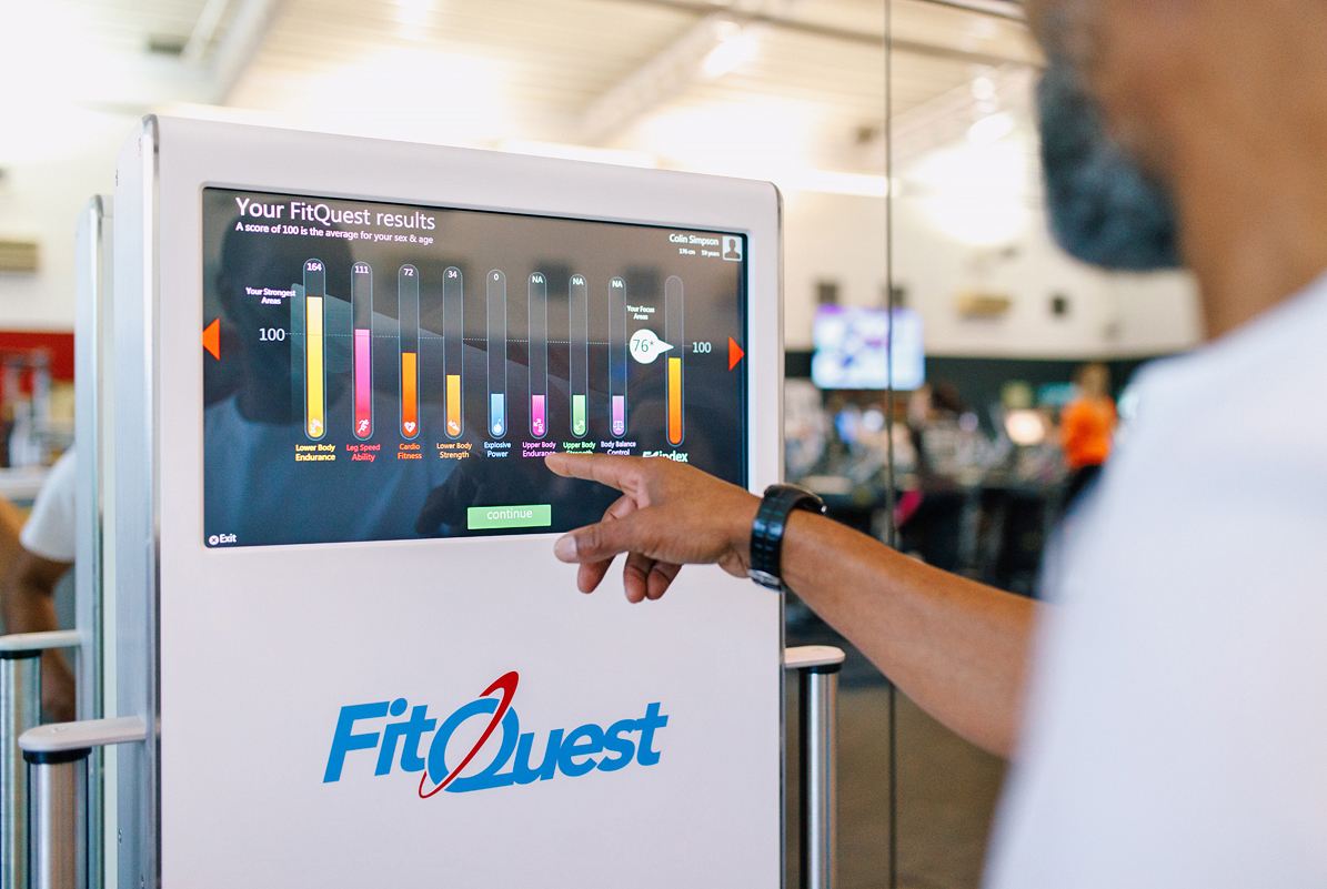 FitQuest fitness assessment - jump test