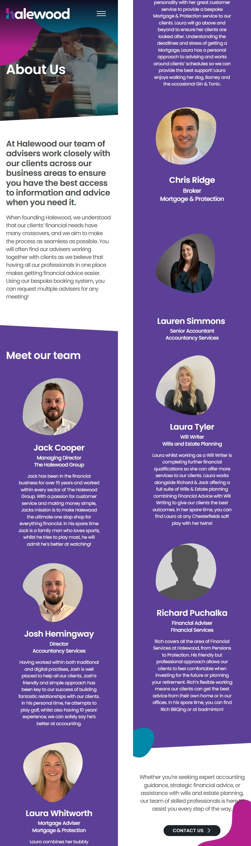 The Halewood Group - Our Team (mobile)