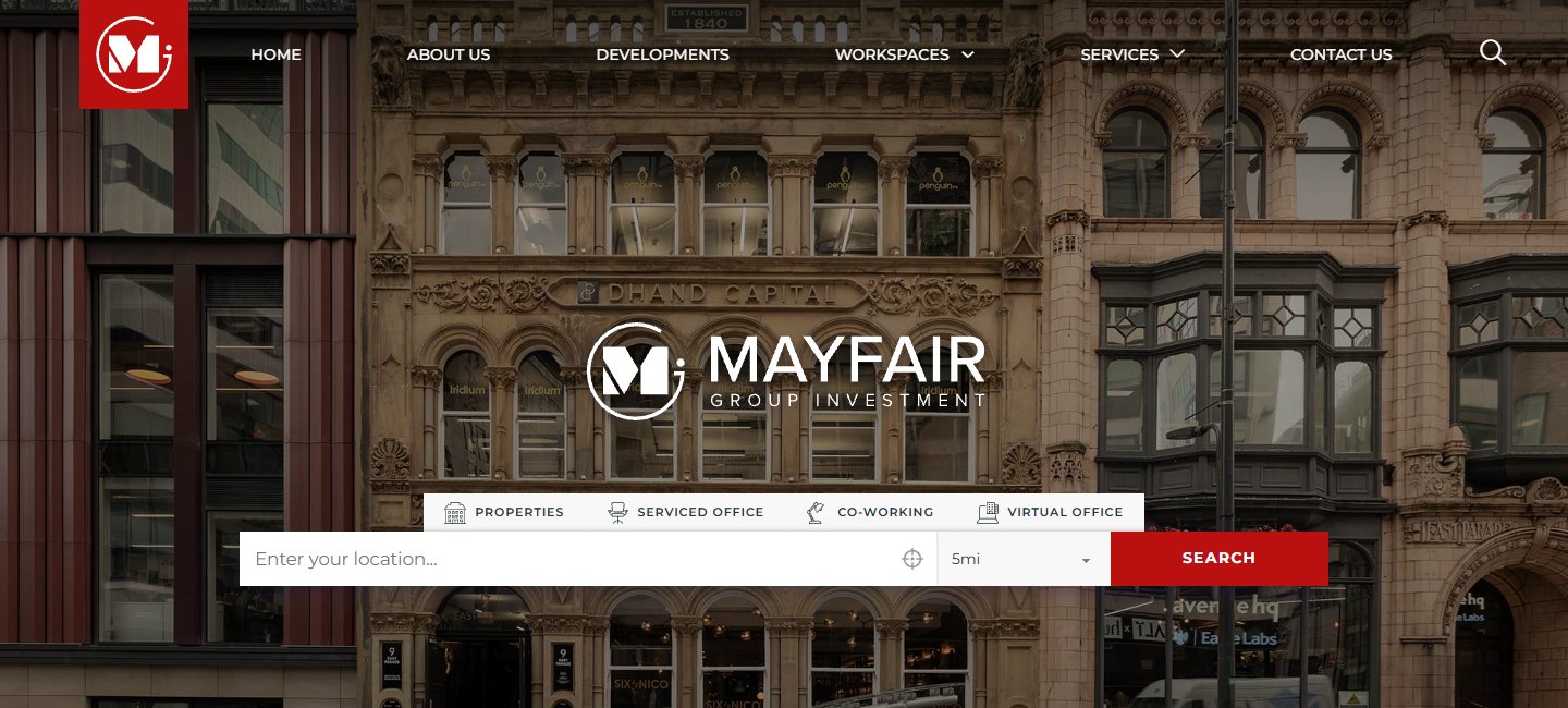 Mayfair Group Investment - Homepage (1/3) (desktop)