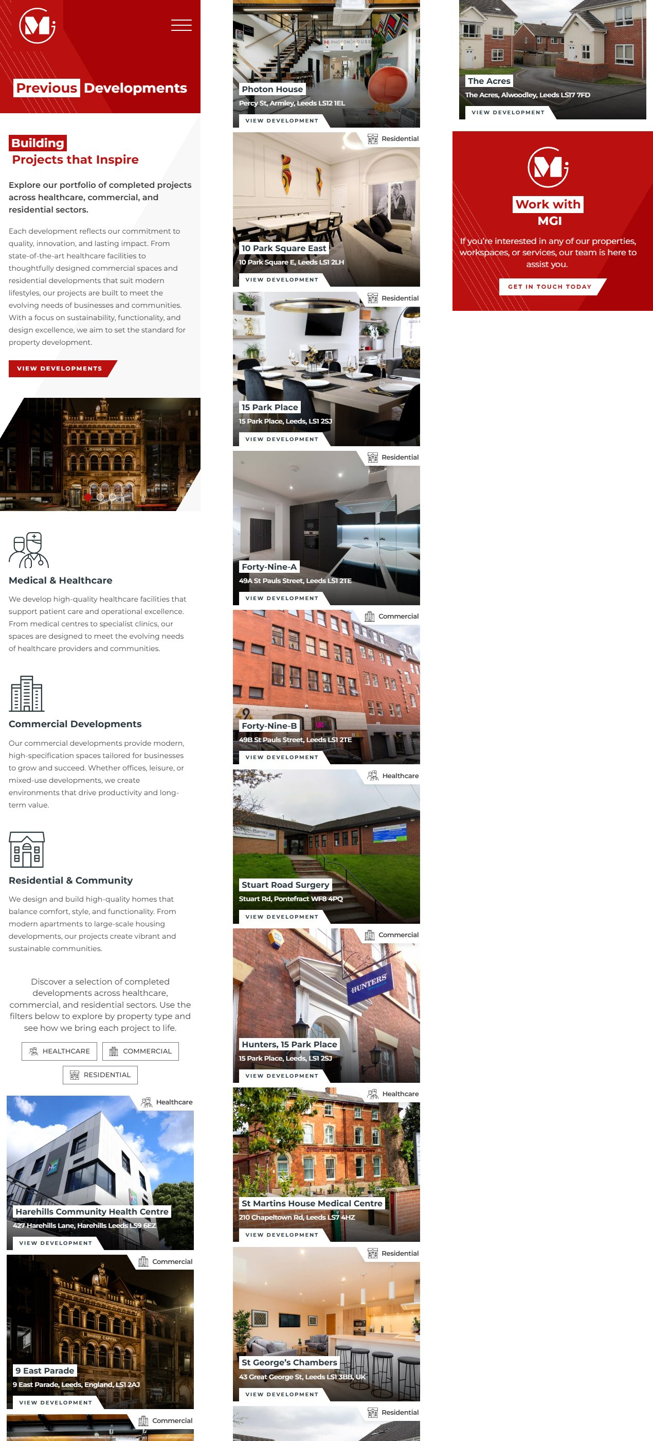 Mayfair Group Investment - Developments (mobile)