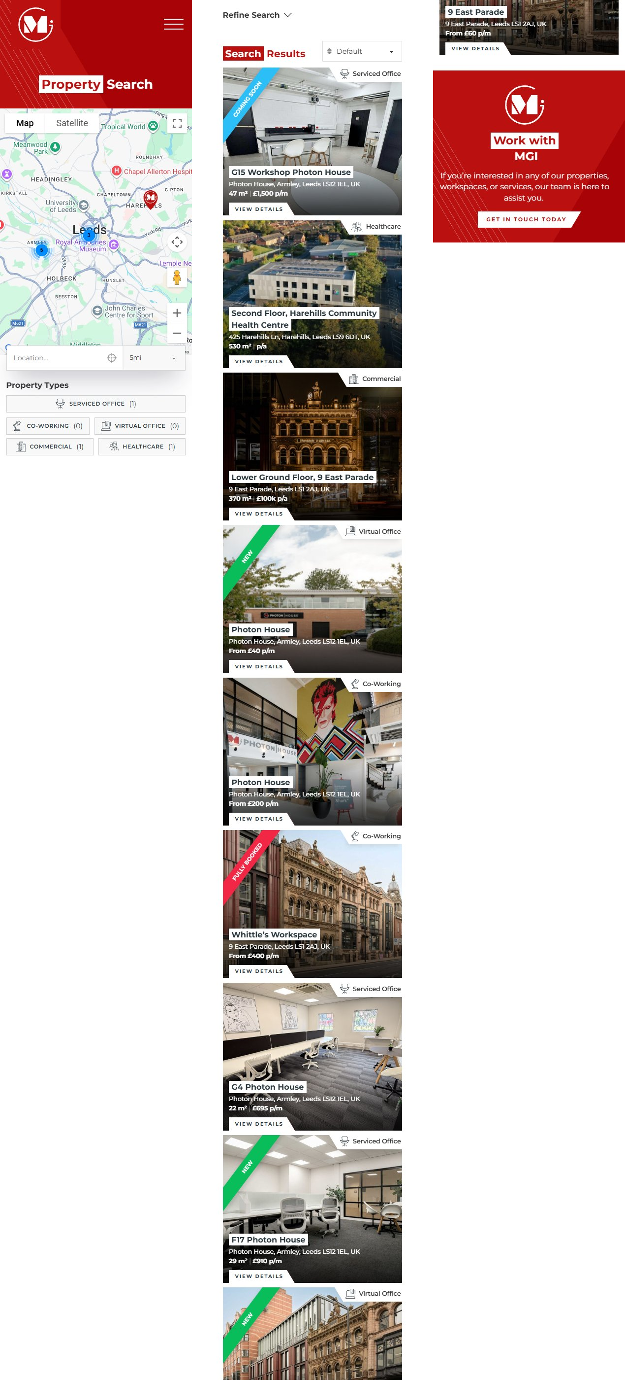 Mayfair Group Investment - Property Search (mobile)