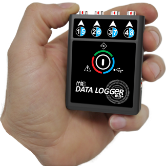 DL8+ miniature 8-channel medical grade data logger