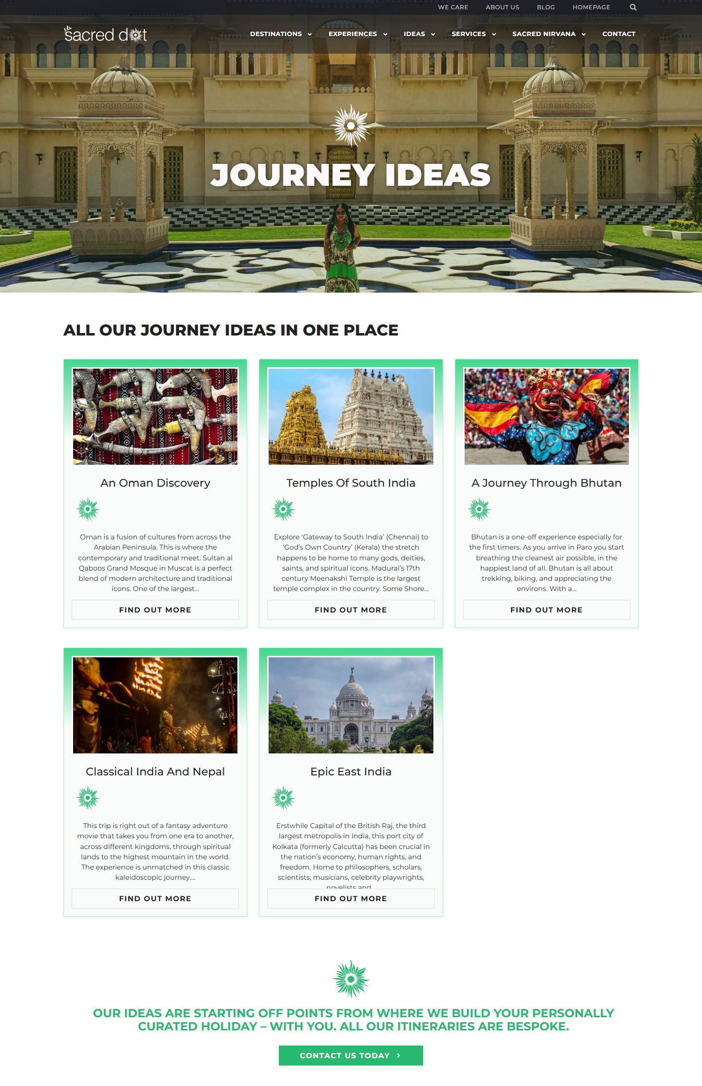 Sacred Dot Tours - Journey Ideas (1/2) (desktop)