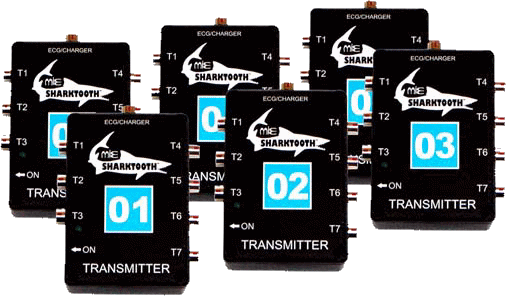 Sharktooth transmitters