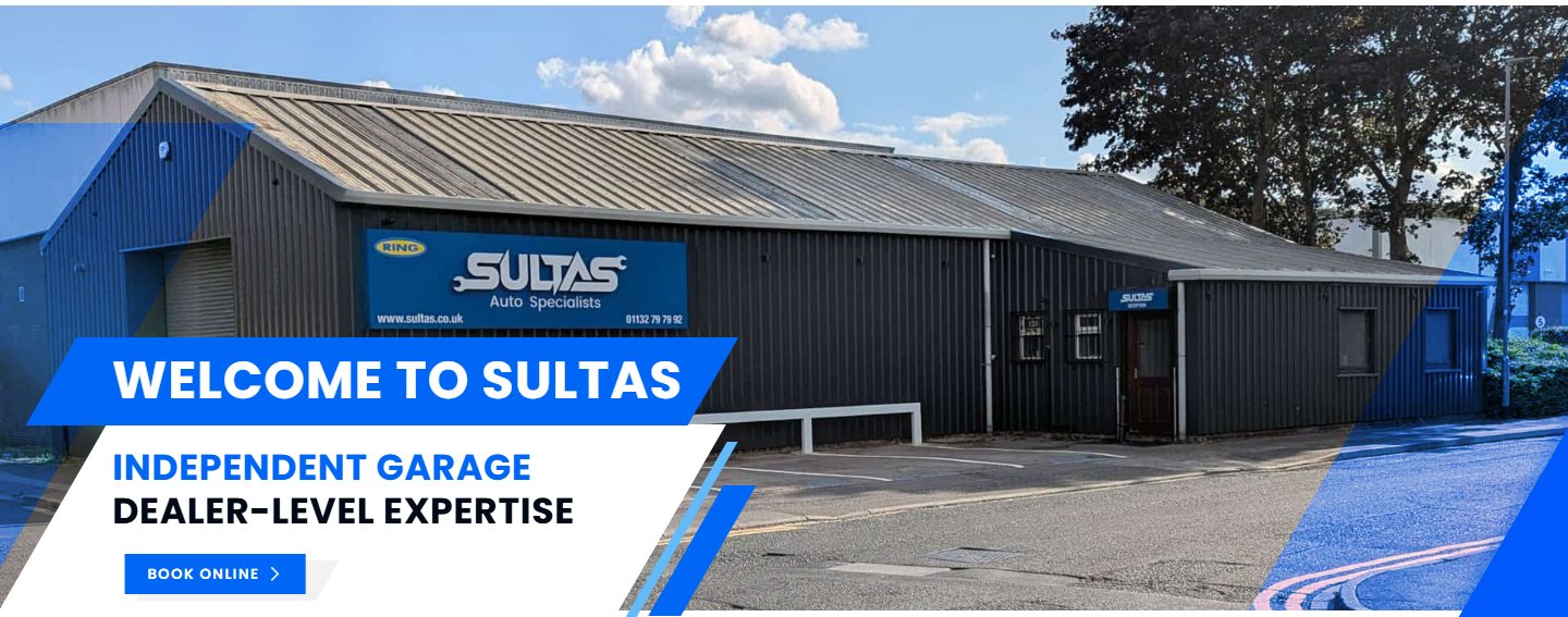 Sultas Auto Specialists - Homepage (1/4) (desktop)
