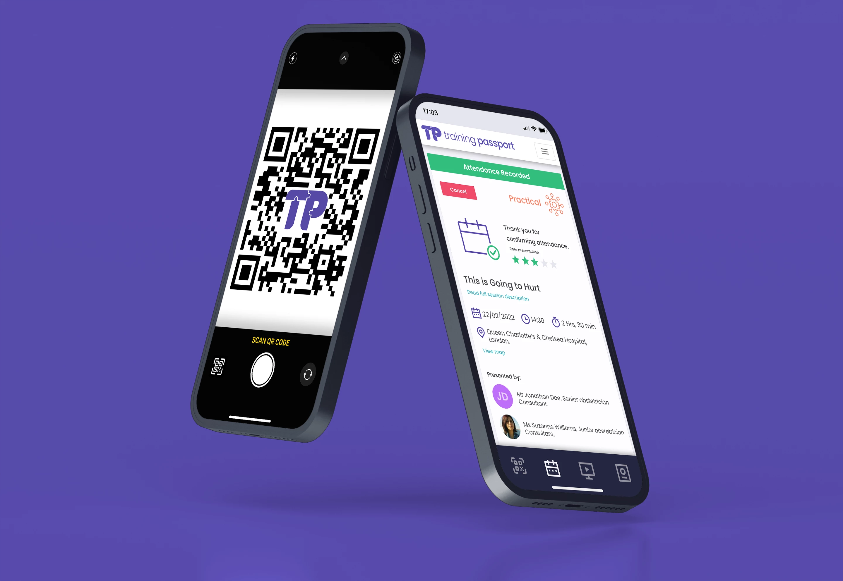 Training Passport - mobile app